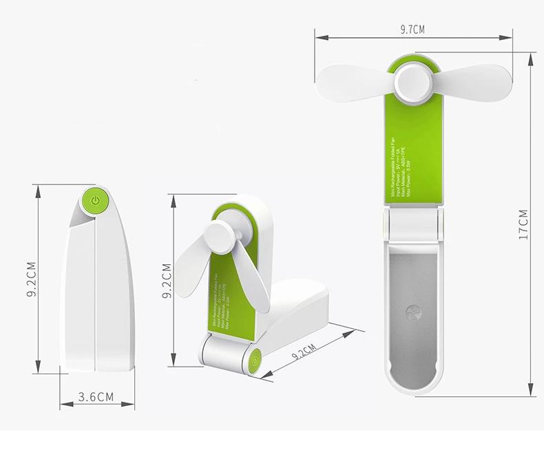 FanMe - USB Oppladbar Bærbar Mini Vifte | Skanto