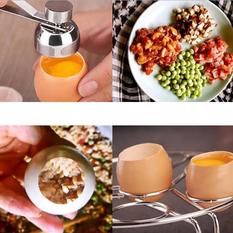 Rustfritt Stål Egg Toppere | Skanto