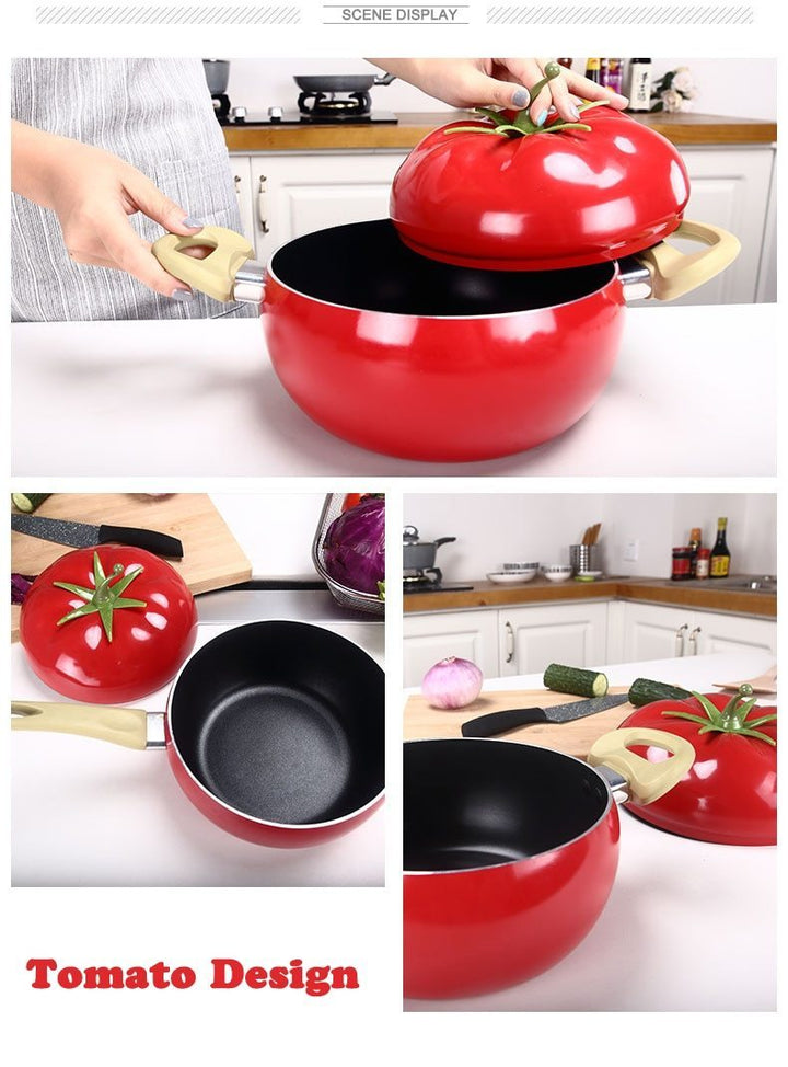 Skanto | Fruktfarge Keramisk Aluminium Stekepanne