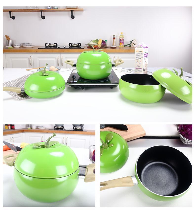 Skanto | Fruktfarge Keramisk Aluminium Stekepanne