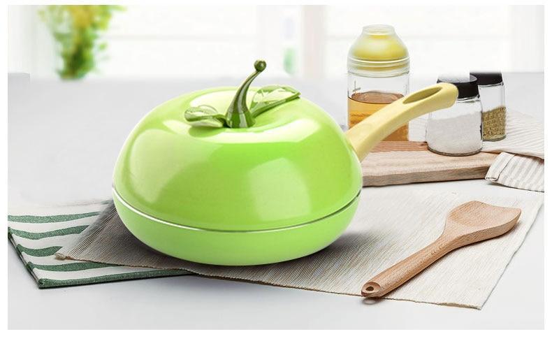 Skanto | Fruktfarge Keramisk Aluminium Stekepanne