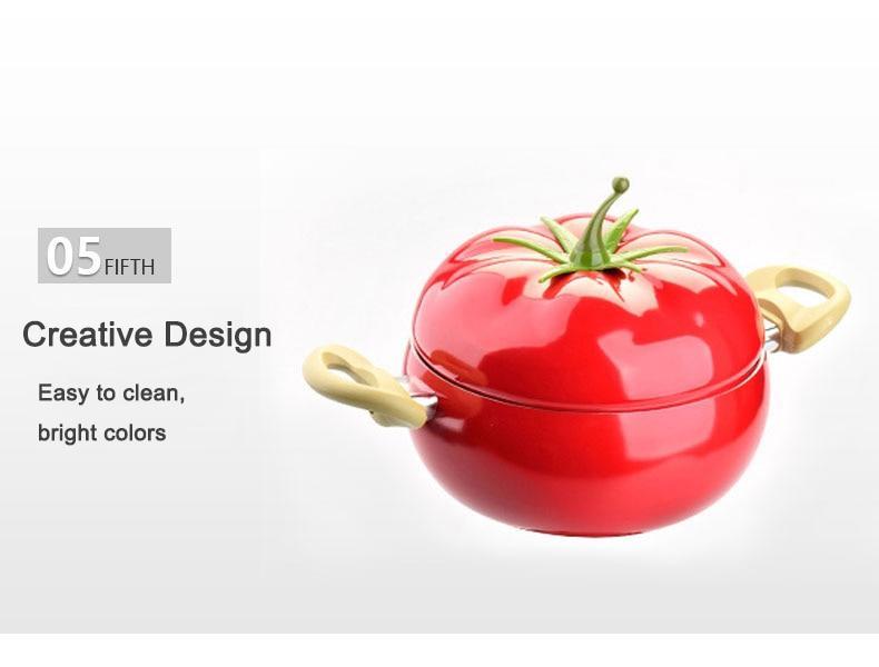Skanto | Fruktfarge Keramisk Aluminium Stekepanne