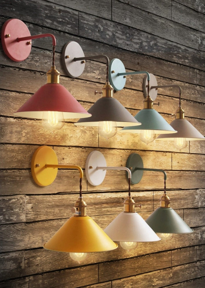 Skanto | Fargerike Vintage Vegglamper