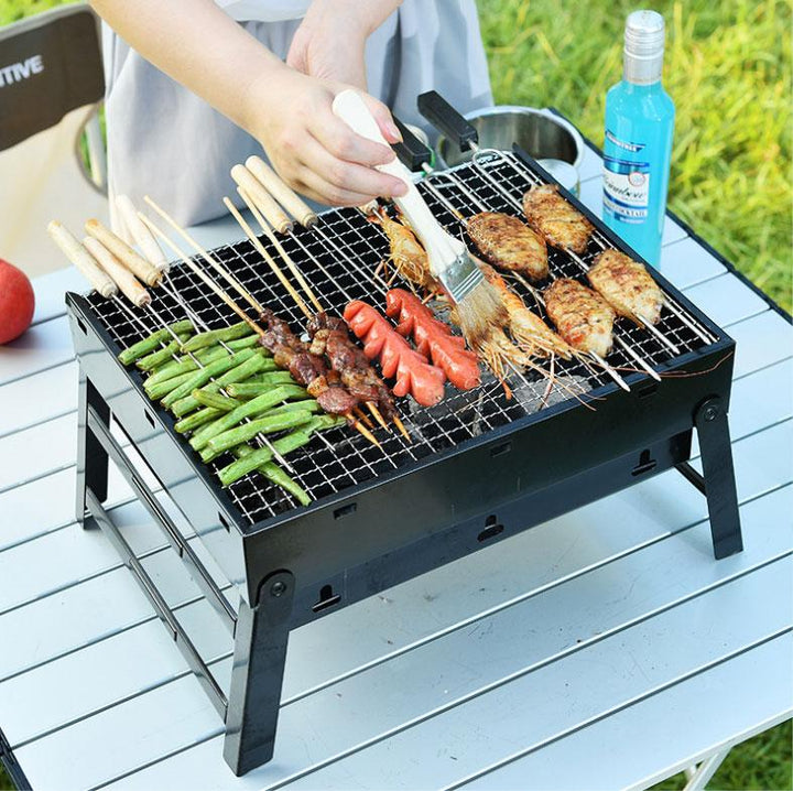 Matlaging - Bærbar Kullgrill BBQ | Skanto