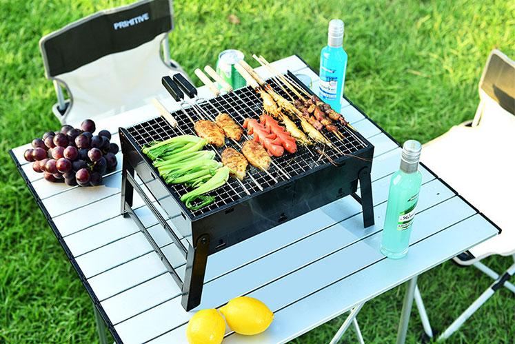 Kokeutstyr - Bærbar Kullgrill BBQ | Skanto