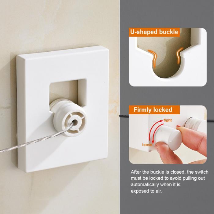 Retractable Rustfritt Stål Klessnor | Skanto