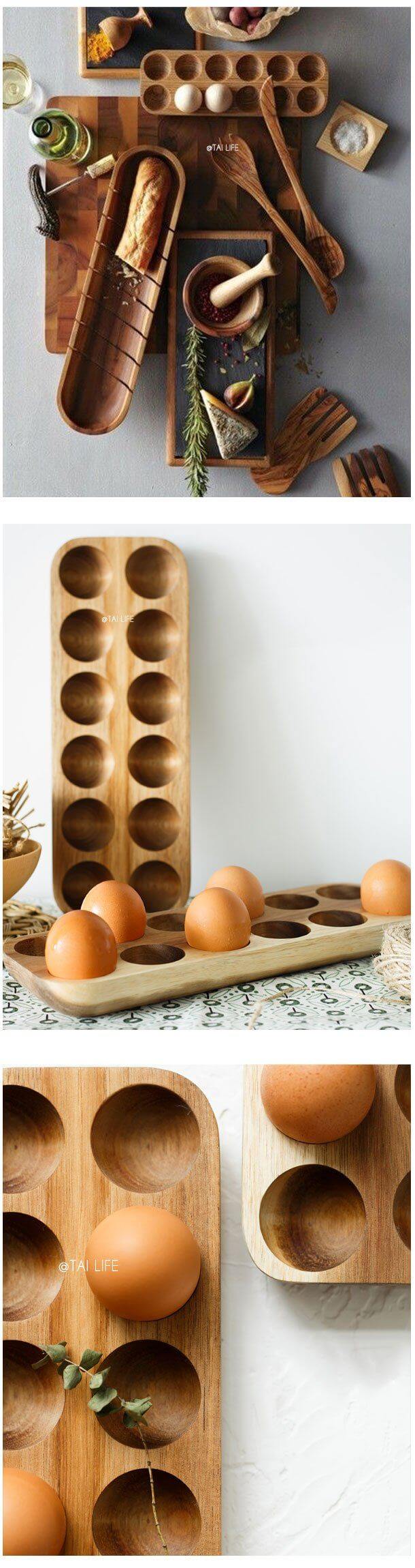 Trekke japansk stil egglager boks | Skanto