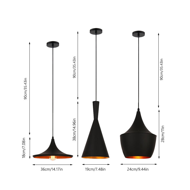 Skanto | Elegant Nordic Loft Moderne Stil Pendel Lys Lampe
