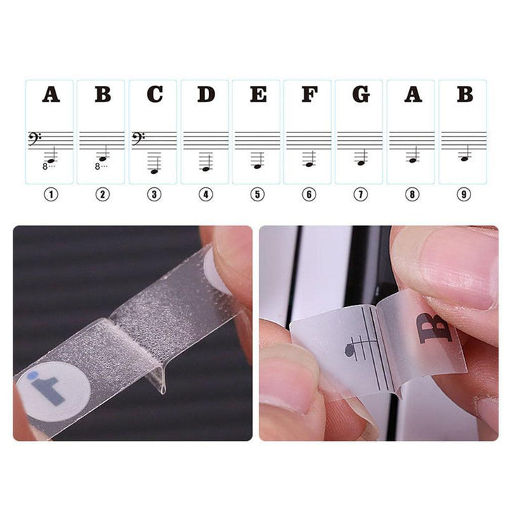 Skanto | Ultimate Piano Key Stickers