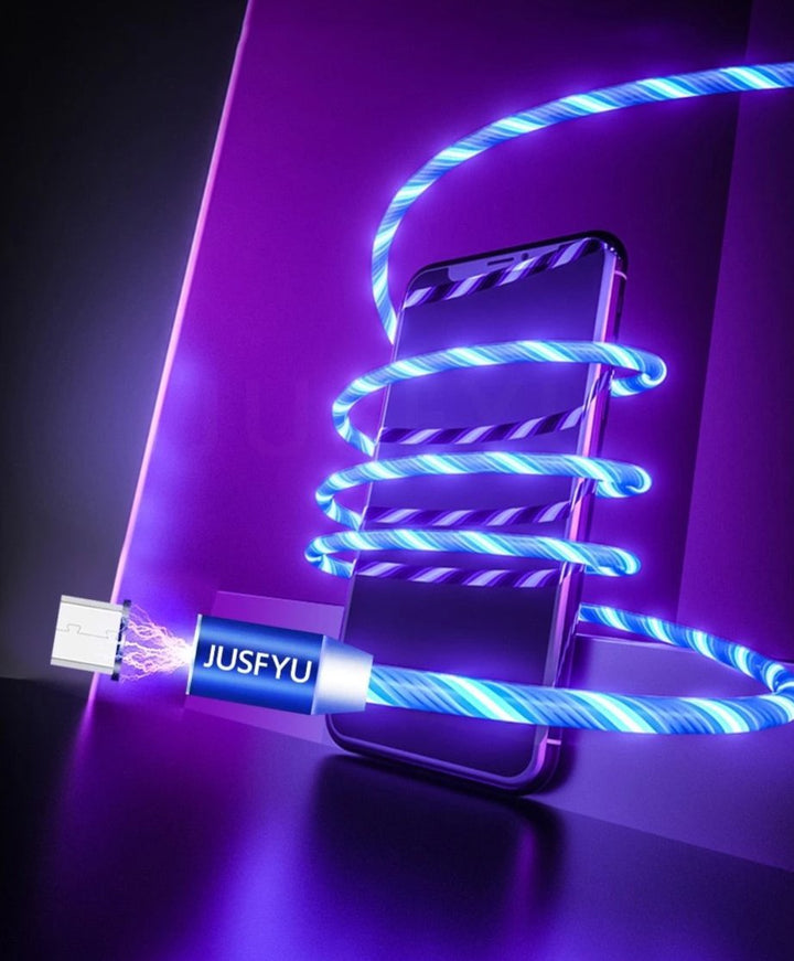 Bryte - LED Mobiltelefon Laderkabel | Skanto
