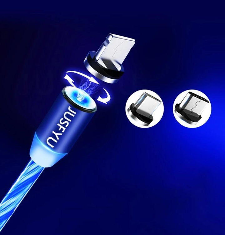 Bryte - LED Mobiltelefon Laderkabel | Skanto
