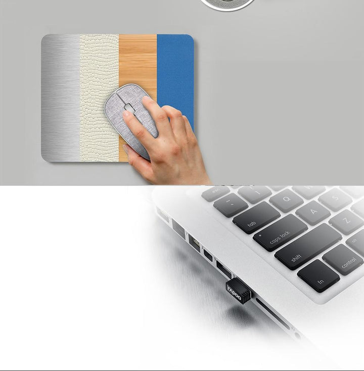 Pax - Trådløs Ergonomisk Stoffbelagt Mus | Skanto