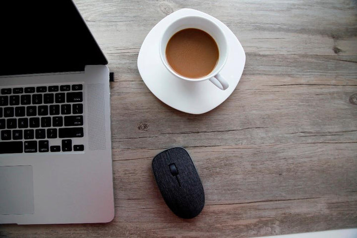 Pax - Trådløs Ergonomisk Stoffbelagt Mus | Skanto