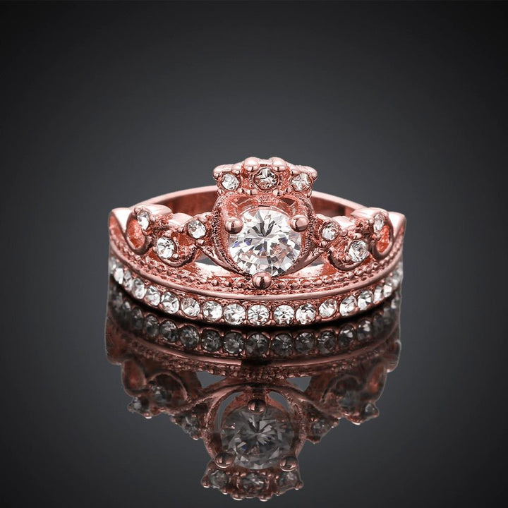 Rose Gold Queen Ring | Skanto