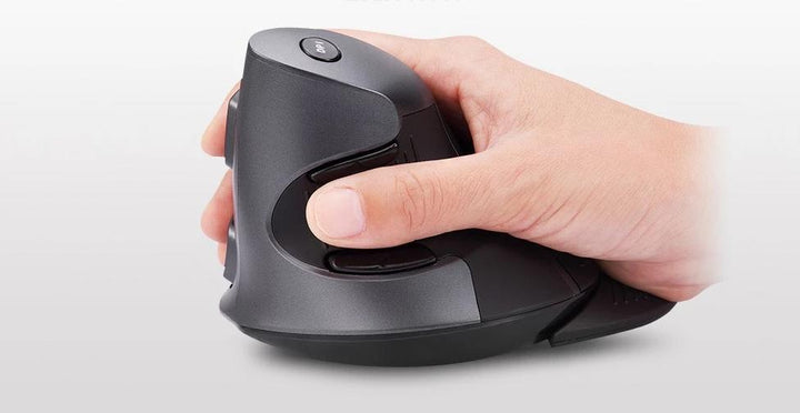 Ergonomisk Vertikal Trådløs 6 Knapper Mus | Skanto