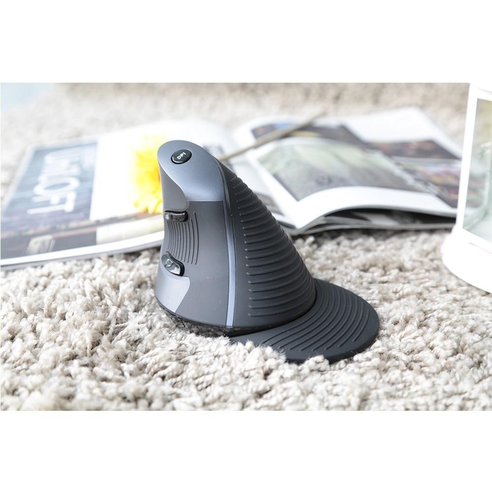 Ergonomisk Vertikal Trådløs 6 Knapper Mus | Skanto