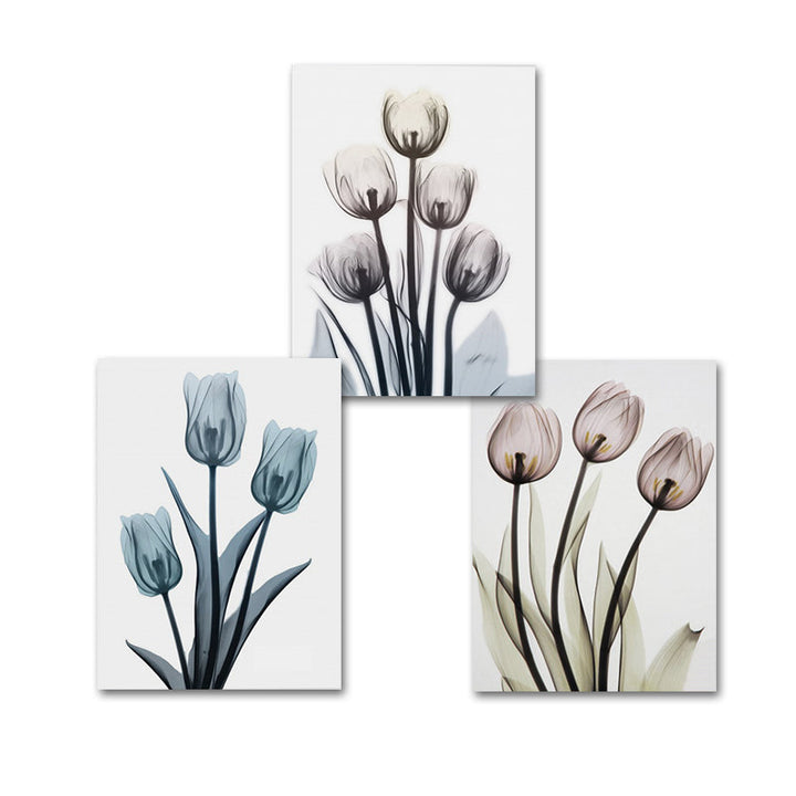 Moderne europeisk tulipan – lerretbilde