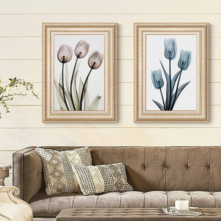 Moderne europeisk tulipan – lerretbilde