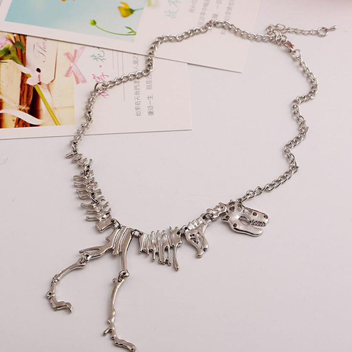 T-Rex Charm Necklace | Skanto