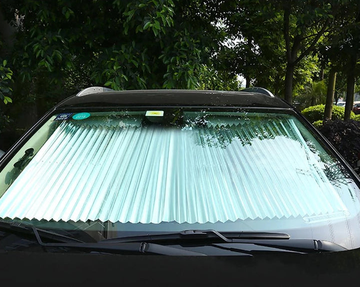 Retractable Front Windshield Sunshade | Skanto