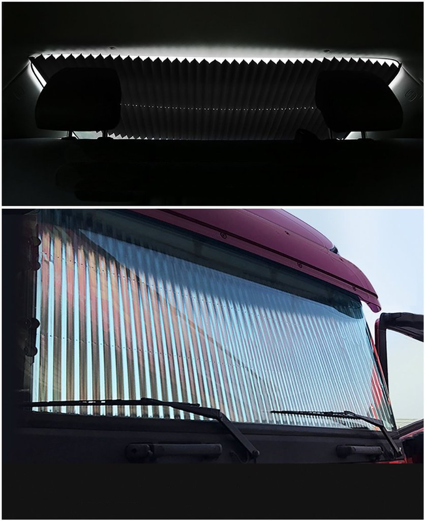 Retractable Front Windshield Sunshade | Skanto