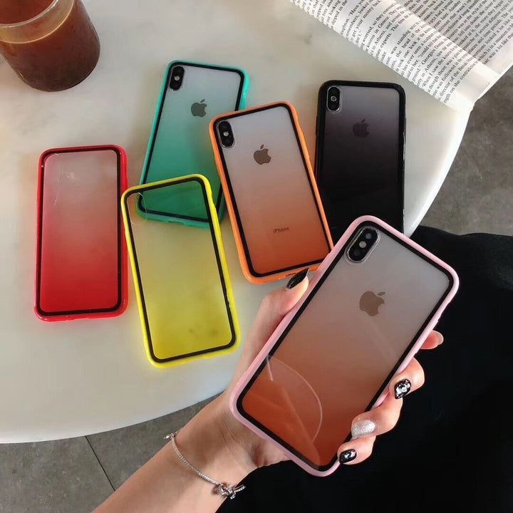 Inkly - Klar Gradient iPhone Deksel | Skanto