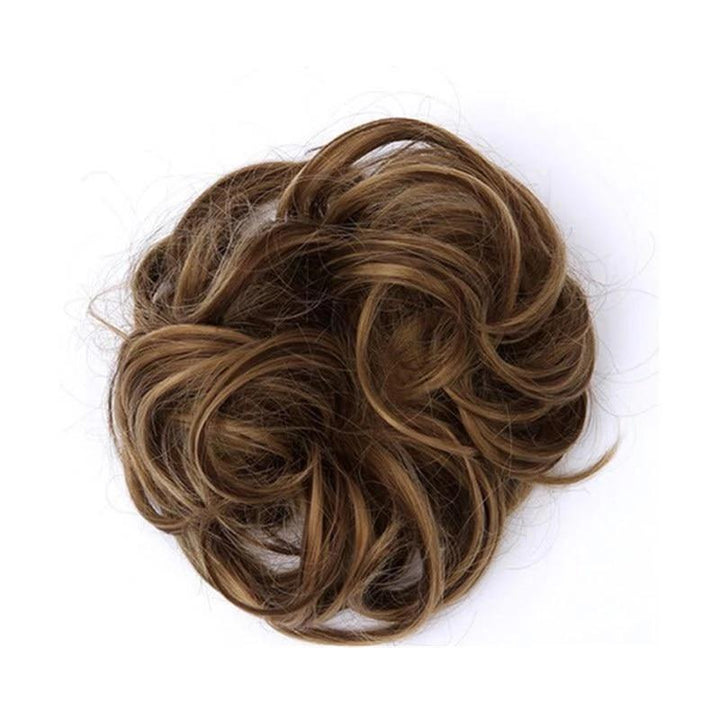 Messy Bun Fake Hair Scrunchie | Skanto