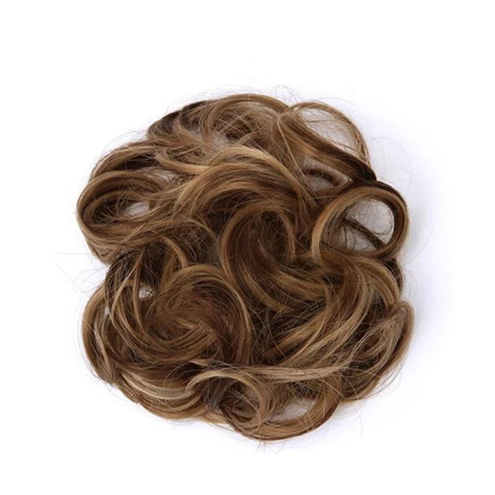 Messy Bun Fake Hair Scrunchie | Skanto