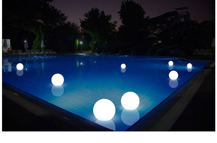 Vanntett LED Hage Ball Lys RGB