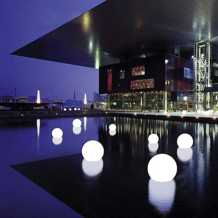 Vanntett LED Hage Ball Lys RGB