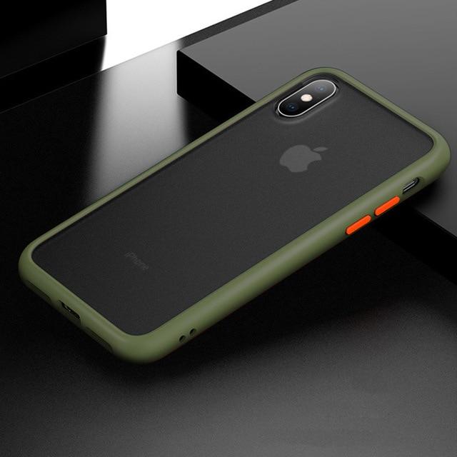 Armor - Anti-Knock Matte iPhone Deksel | Skanto