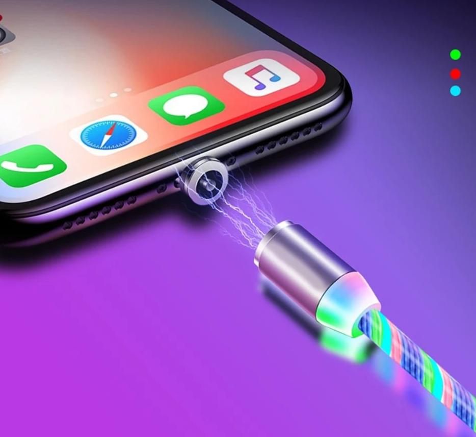 Bryte - LED Mobiltelefon Laderkabel | Skanto