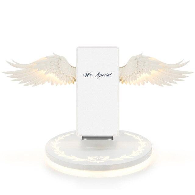 Angel Wing LED Trådløs Lader | Skanto