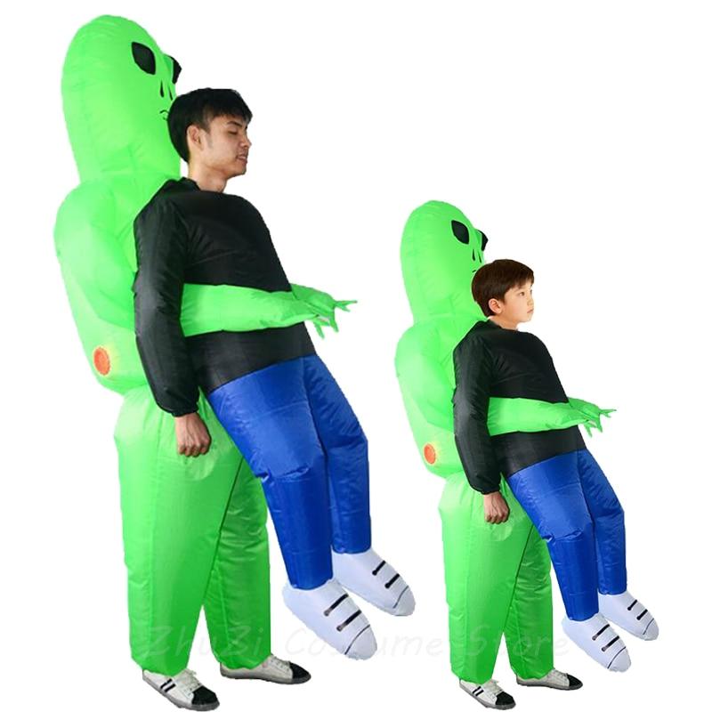 Alien Attack Halloween Kostyme | Skanto