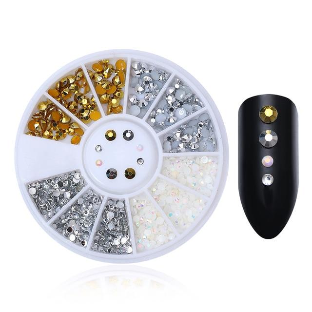 Rhinestone Nail Art Beads | Skanto