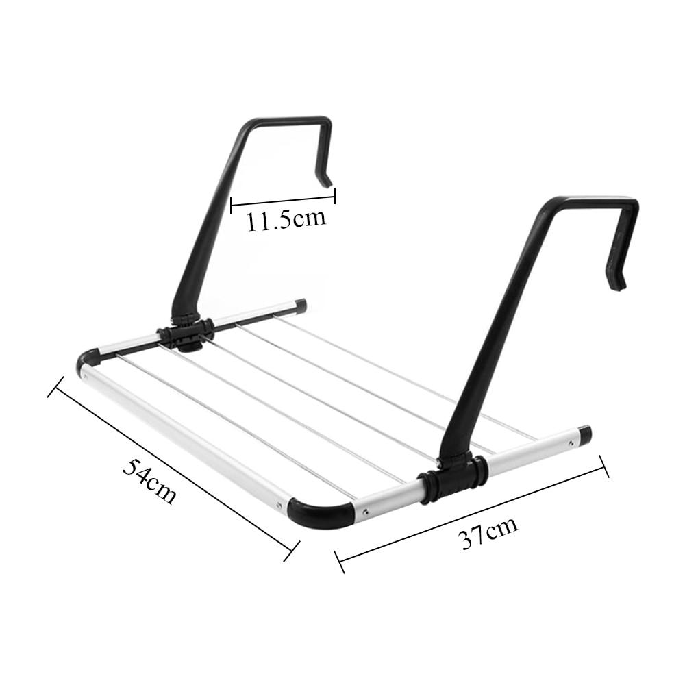 Plassbesparende Balkongardinstang | Skanto
