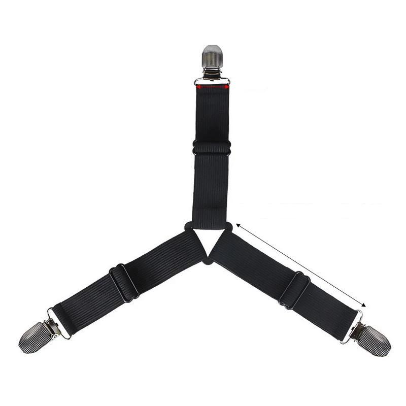 HoldTight - 4 Delers Elastiske Laken Klemmer | Skanto