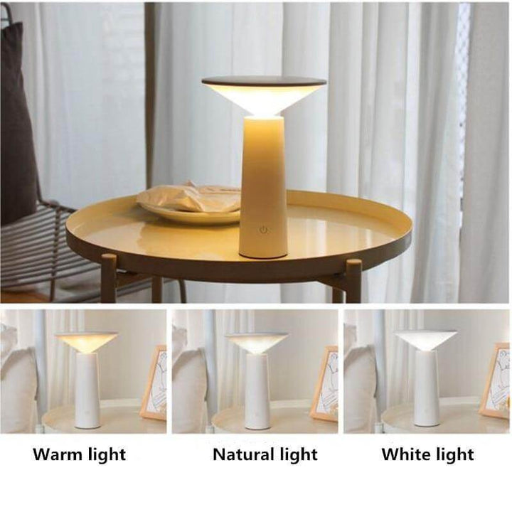 Berøringsbryter Lades 3 Moduser LED Dimmbar Skrivebord Leselampe | Skanto
