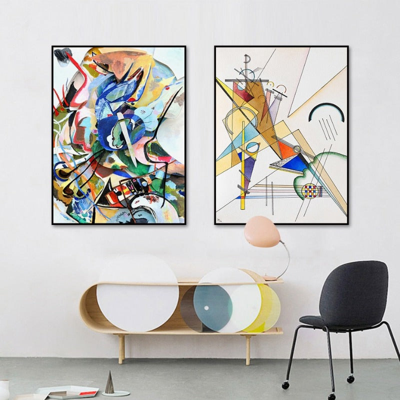 Vintage lerretsbilde av Wassily Kandinsky