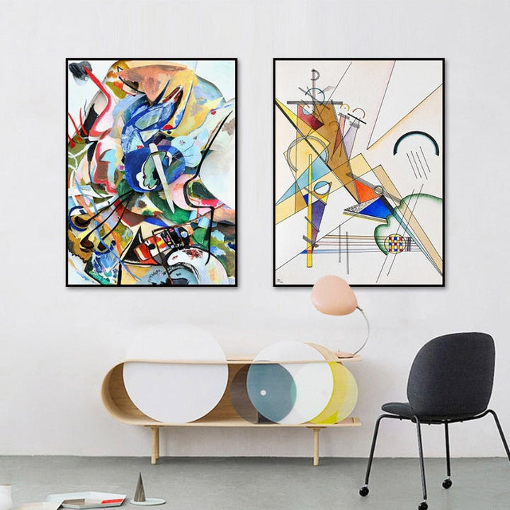 Vintage lerretsbilde av Wassily Kandinsky