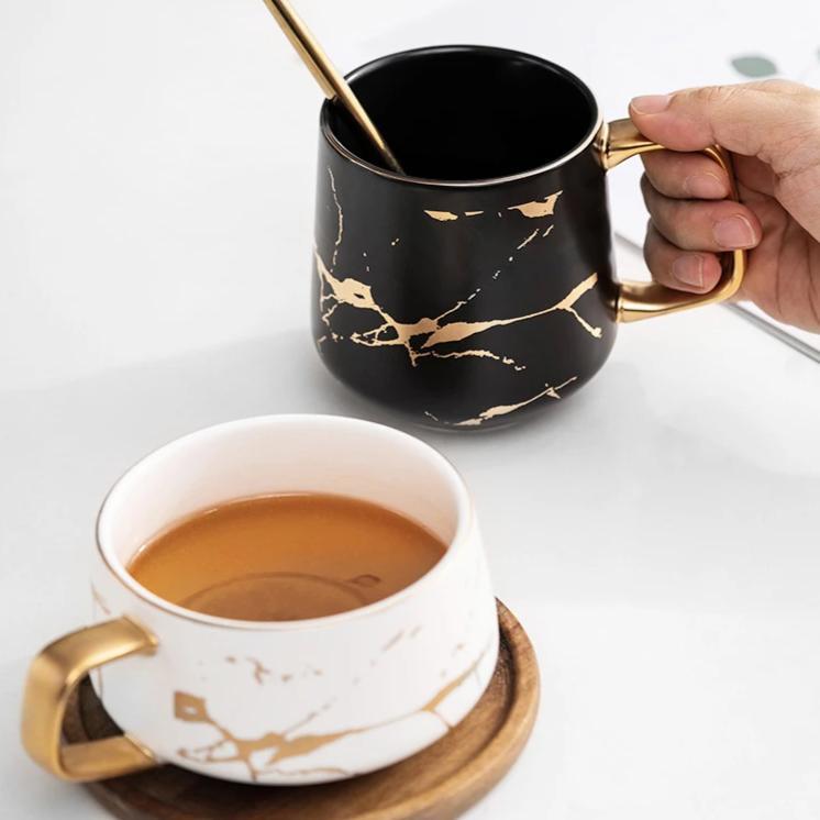 Kintsugi Nordic Keramisk Høy Kopp | Skanto