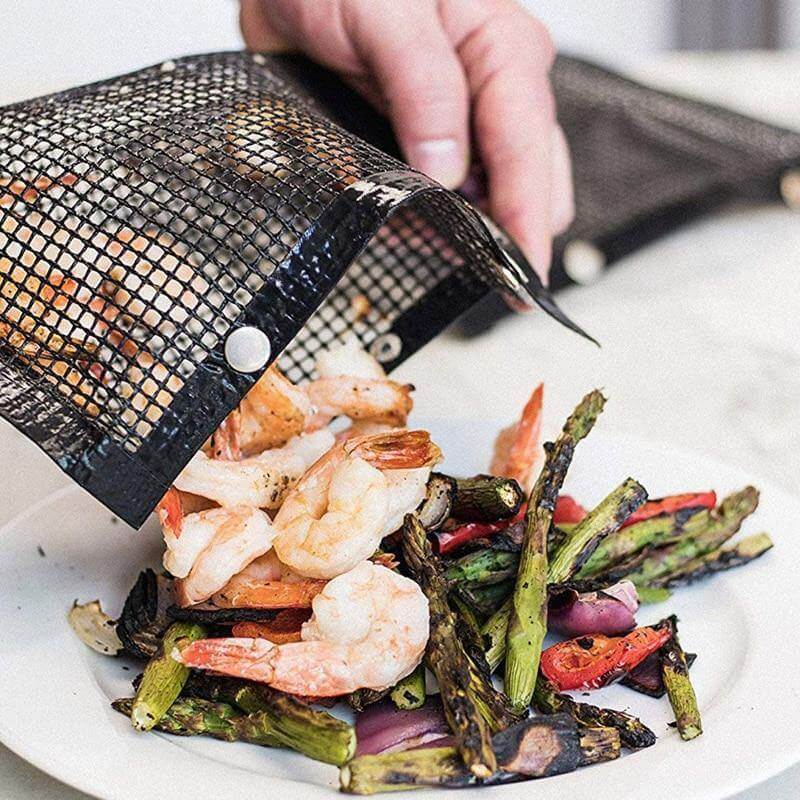 Non-stick BBQ Grill Mesh Mat | Skanto