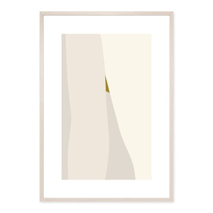 Minimalistisk geometrisk grafisk abstrakt galleri - lerret veggkunst maleri