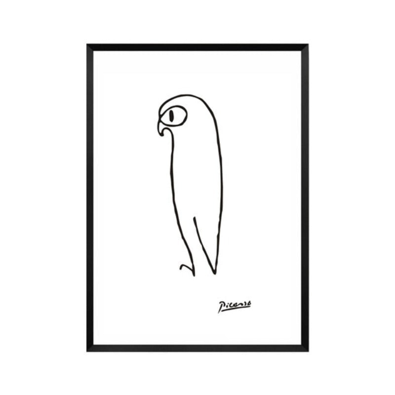 Tierskisser - Lærret Veggkunst Maleri | Skanto