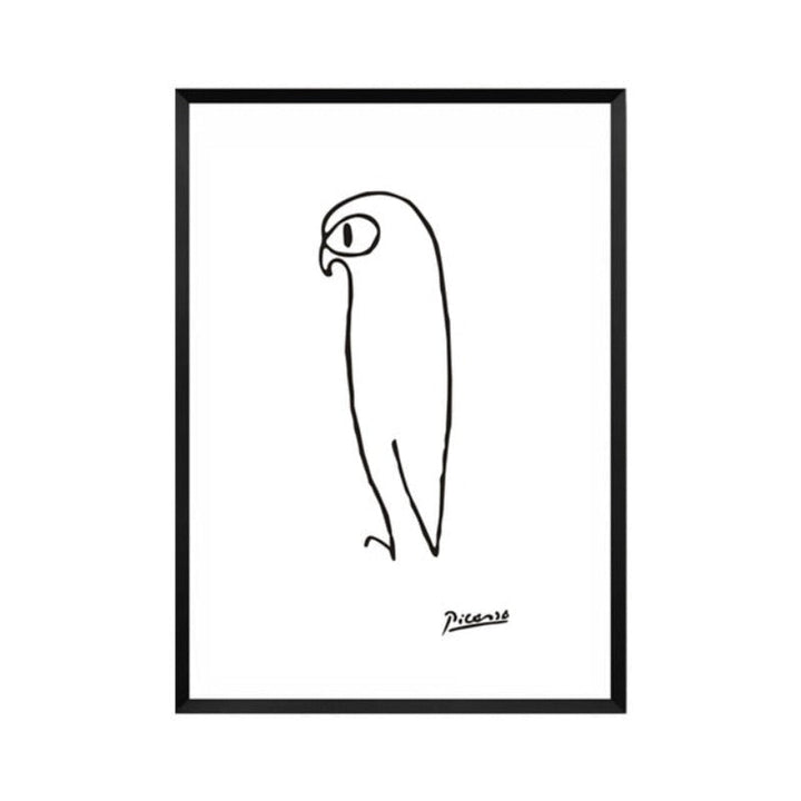 Tierskisser - Lærret Veggkunst Maleri | Skanto