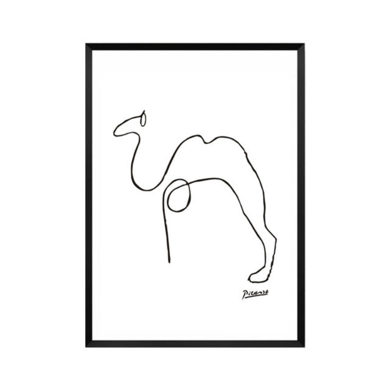Tierskisser - Lærret Veggkunst Maleri | Skanto