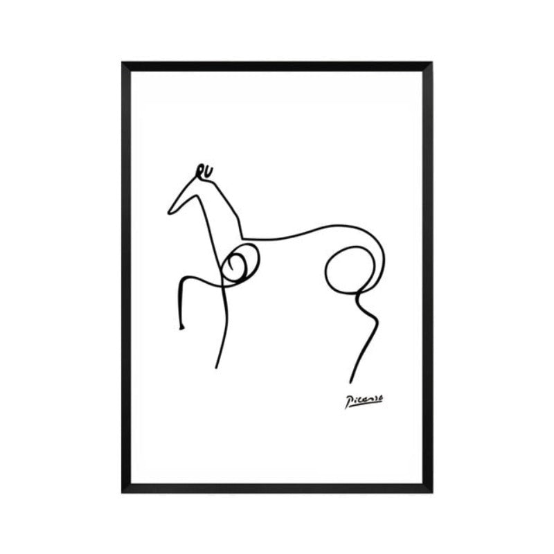 Tierskisser - Lærret Veggkunst Maleri | Skanto