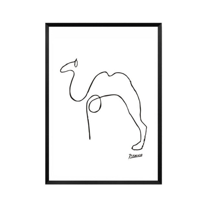 Tierskisser - Lærret Veggkunst Maleri | Skanto