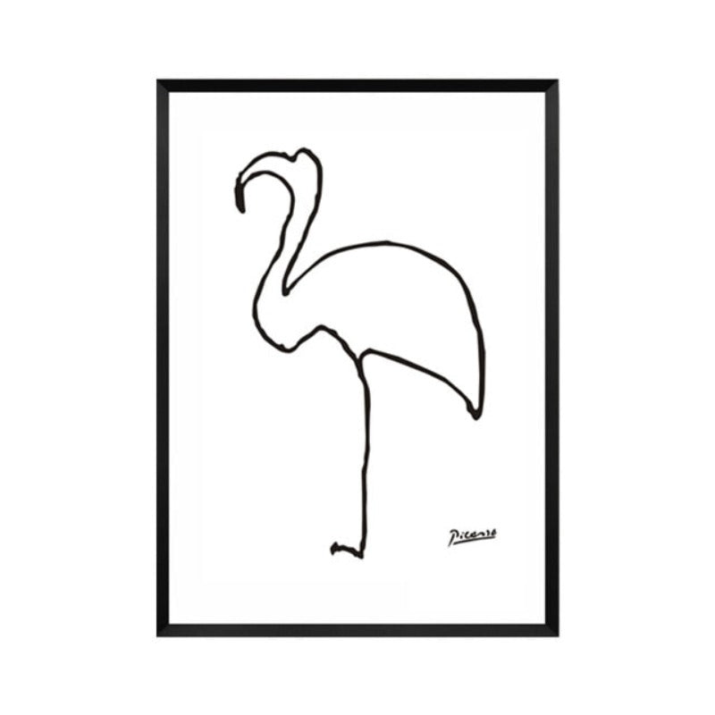 Tierskisser - Lærret Veggkunst Maleri | Skanto