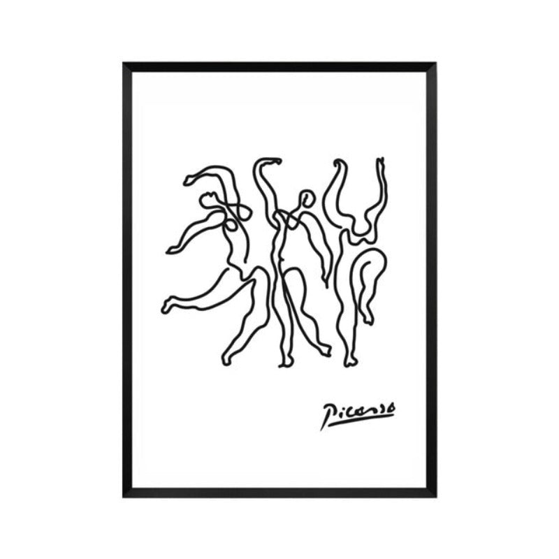 Tierskisser - Lærret Veggkunst Maleri | Skanto